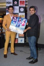 Rajeev Khandelwal and Rajeev Jhaveri during the music launch of the film Fever in Mumbai, India on June 24, 2016